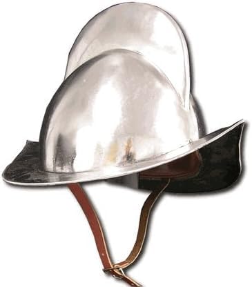 Medieval Spanish Morion Helmet Replica – Rustic Vintage Armor Decor