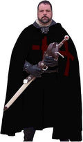 Medieval Knights Hospitaller Templar Tunic & Cloak Set