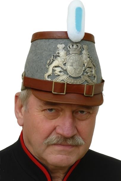 Prussian Jäger Shako – Vintage Military Helmet