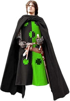 Kingdom Medieval Templar Knight Costume – Multicolor Renaissance Crusader Warrior Outfit