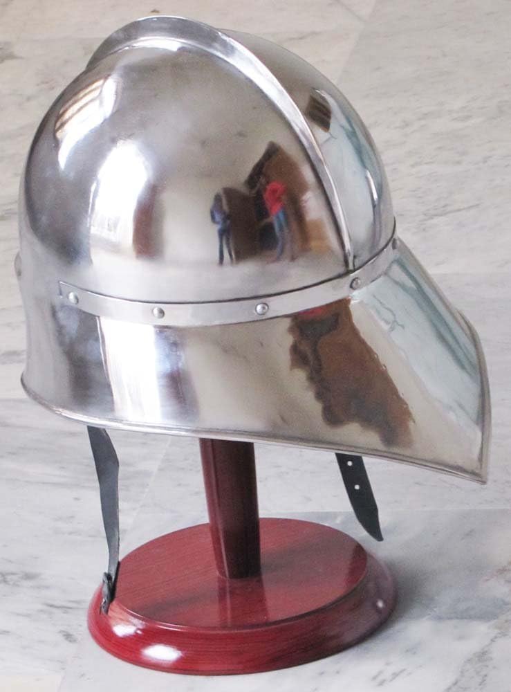 Medieval Gothic German Sallet Helmet – Armor Replica