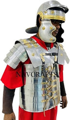 Roman Centurion Armor Costume – Lorica Segmentata with Helmet