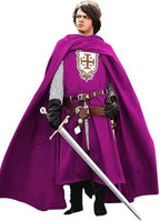 Kingdom Medieval Templar Knight Costume – Multicolor Renaissance Crusader Warrior Outfit