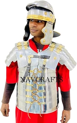 Roman Centurion Armor Costume – Lorica Segmentata with Helmet