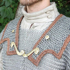 Handcrafted Silver Chainmail Hauberk – Lorica Hamata Armor Shirt
