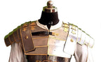 Imperial Roman Segmentata Armor – Brass Trimmed Steel Breastplate