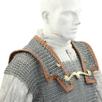 Handcrafted Silver Chainmail Hauberk – Lorica Hamata Armor Shirt