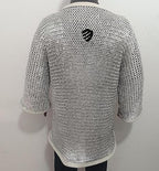 Medieval Aluminium Riveted Chainmail Shirt – Full Sleeve Armour