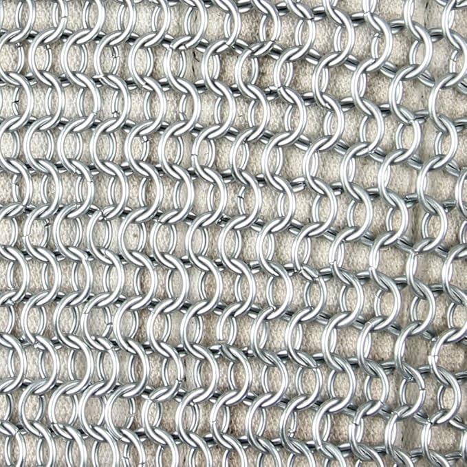 Authentic Medieval Chainmail Haubergeon – Long Warrior Armor Shirt for Renaissance Reenactments