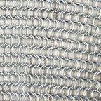 Authentic Medieval Chainmail Haubergeon – Long Warrior Armor Shirt for Renaissance Reenactments
